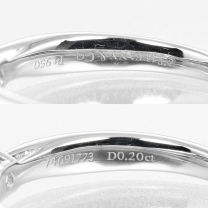 Tiffany & Co Harmony Solitaire D0.20ct Vs1/e/3ex Pt950platinum × Diamond #6.5