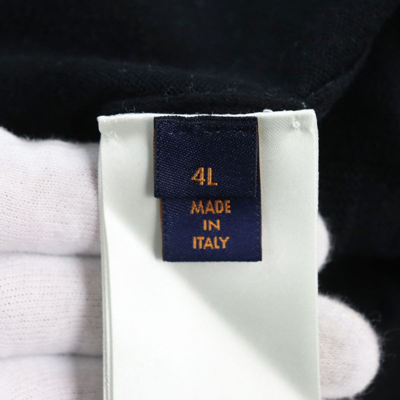 Louis Vuitton 21AW Silk Blend Lettered Short Sleeves Large Size Short Sleeve