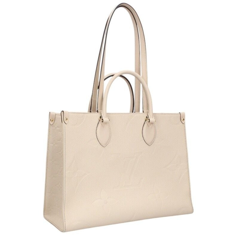 Louis Vuitton On The Go MM Monogram Empreinte 2-way Handbag