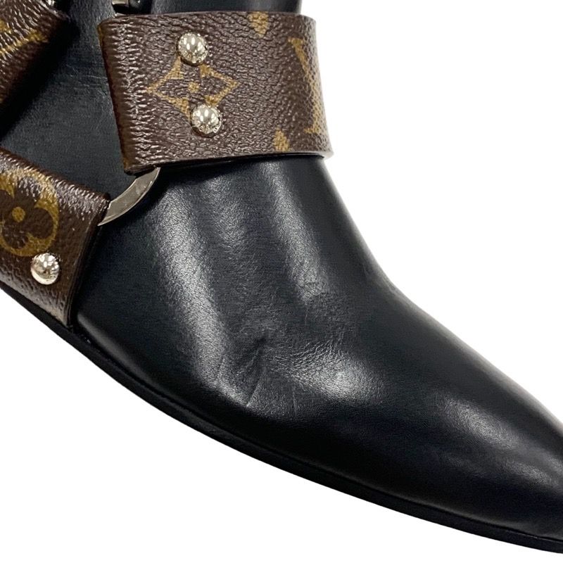 Unused Louis Vuitton Rhapsody Line Monogram Boots Short Boots Ankle Boots