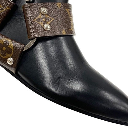 Unused Louis Vuitton Rhapsody Line Monogram Boots Short Boots Ankle Boots