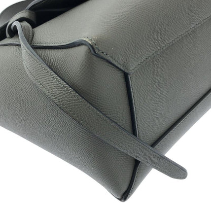 Celine - Micro BELT BAG 2way Shoulder Micro Belt Handbag - Gray - Women