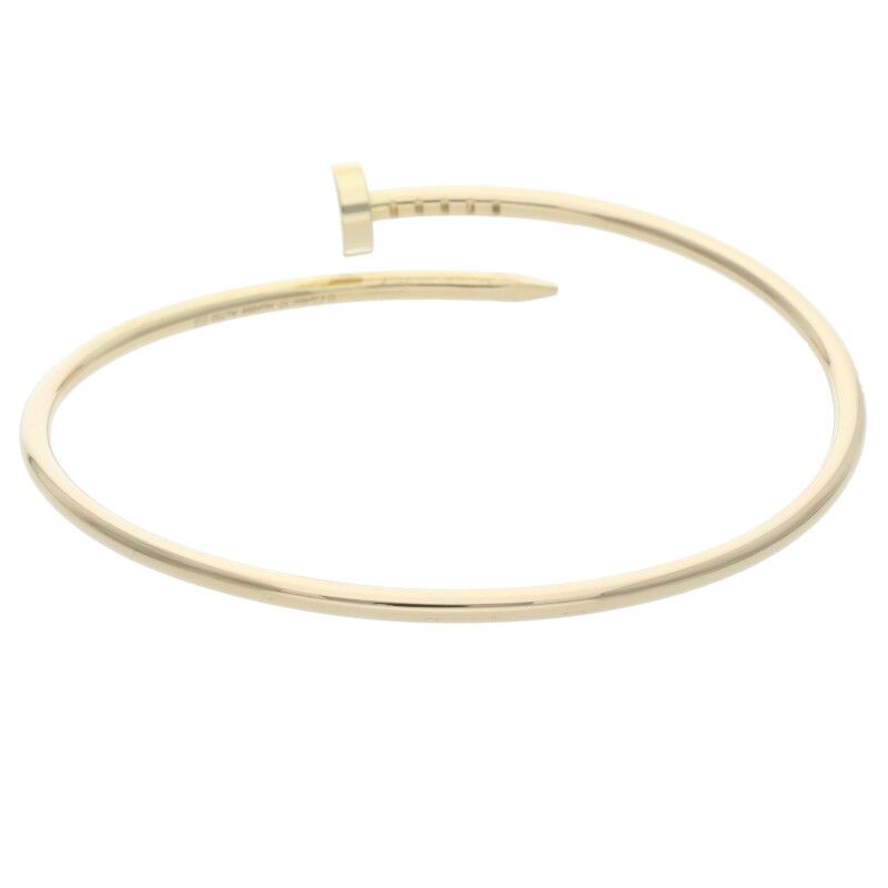 Cartier Juste UN CLOU Bracelet SM Juste Un Clou 18K Yellow Goldbracelet Men 17