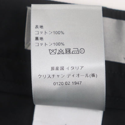  DIOR Homme 293c170a5680 100% Cotton Floral Print Half-pants Black Green 48