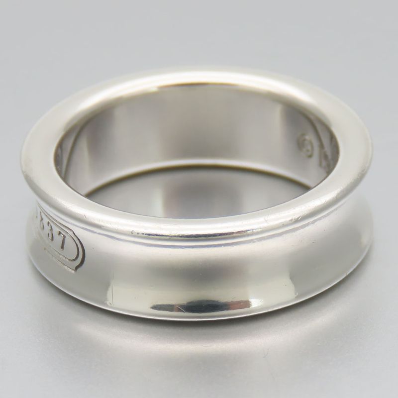 Tiffany & Co Ring Narrow 1837 Silver 925 Approx 7.6g Silver Accessories Cute