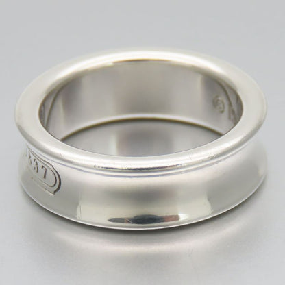 Tiffany & Co Ring Narrow 1837 Silver 925 Approx 7.6g Silver Accessories Cute
