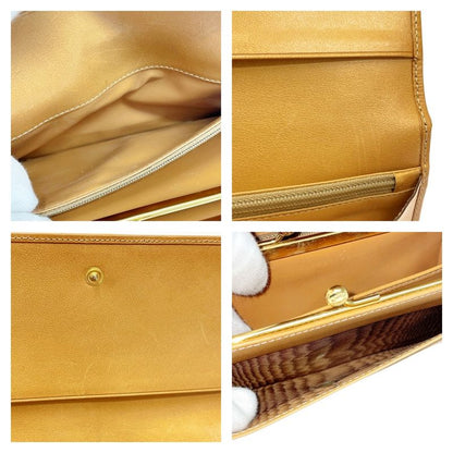 Celine PVC Macadam Long Wallet Brown 372922 Long