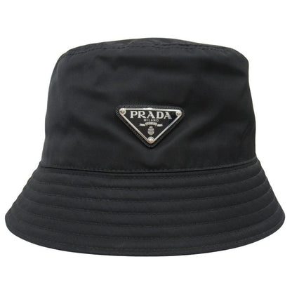 Prada Re-Nylon Bucket Hat Triangle Logo Triangle Logo Plate Nylon 2hc137 Size S