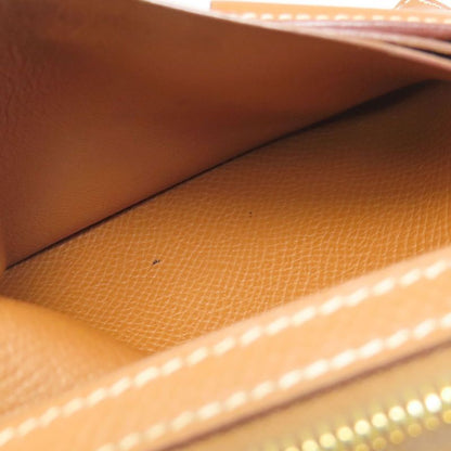 Hermes Bearn Compact Gold Hardware Bifold Wallet With Coin Purse Epson Women