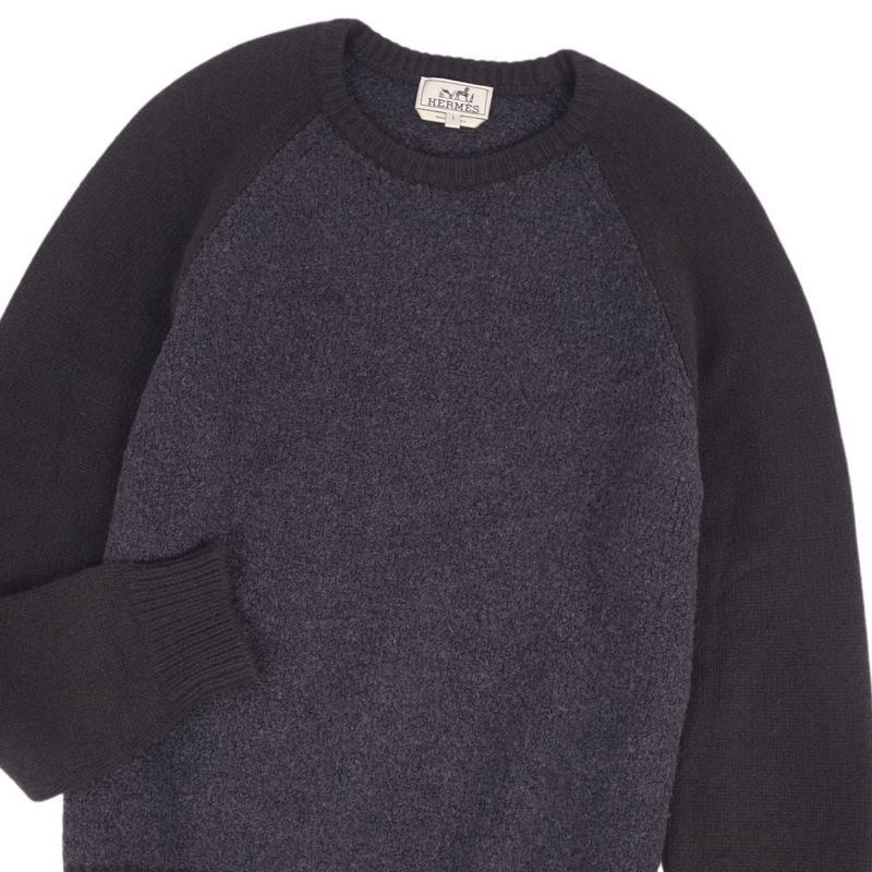 Hermes Knit Sweater Pullover Cashmere Wool