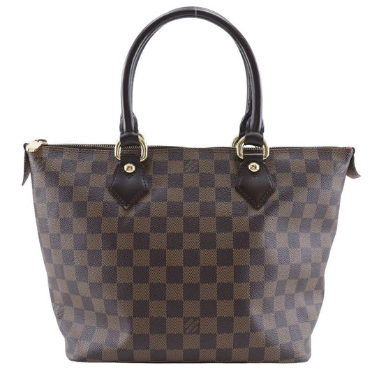Louis Vuitton Saleya PM N51183 Damier Canvas Brown Vi4047 Ladies Tote Bag
