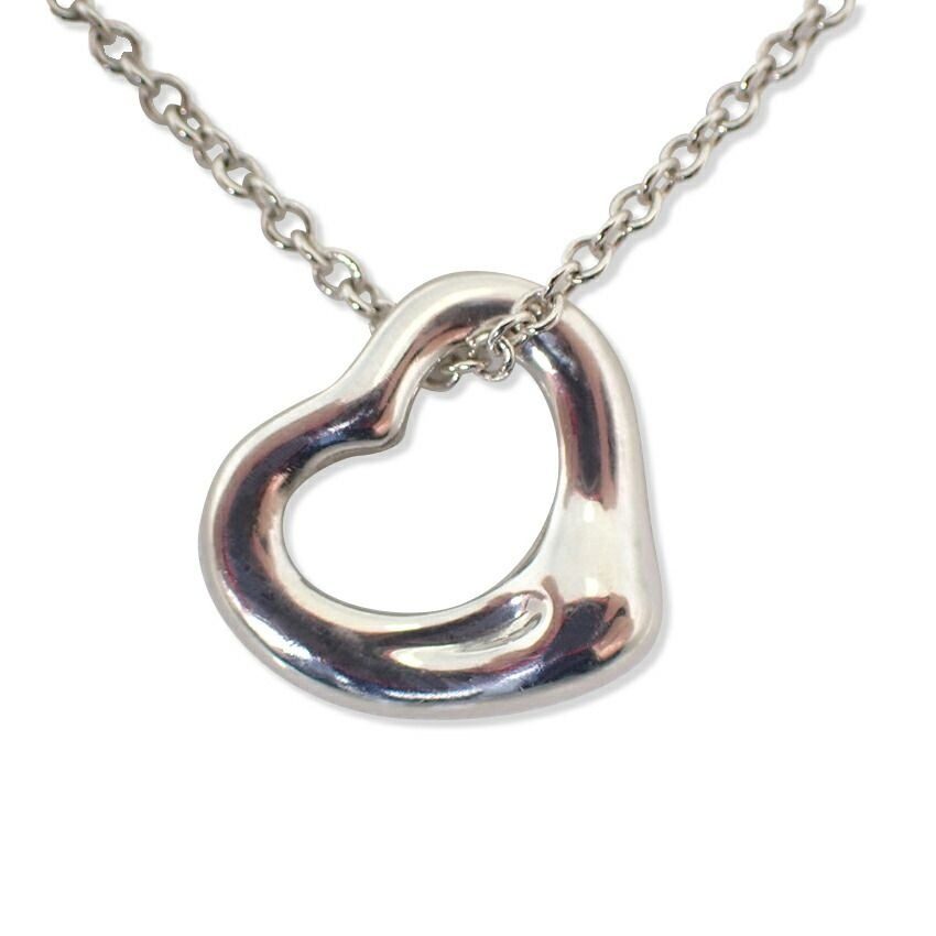 Tiffany & Co 925 Open Pendant Necklace