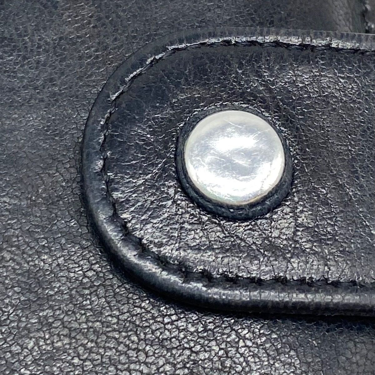 Chanel Wallet Bifold Clasp Lambskin Compact Leather Black CC Logo — view 14