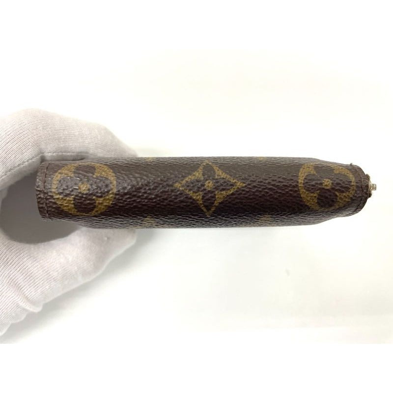 Louis Vuitton Monogram Zippy Coin Purse Wallet Round Zip Compact — view 3