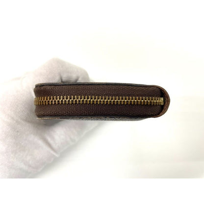 Louis Vuitton Monogram Zippy Coin Purse Wallet Round Zip Compact — view 6