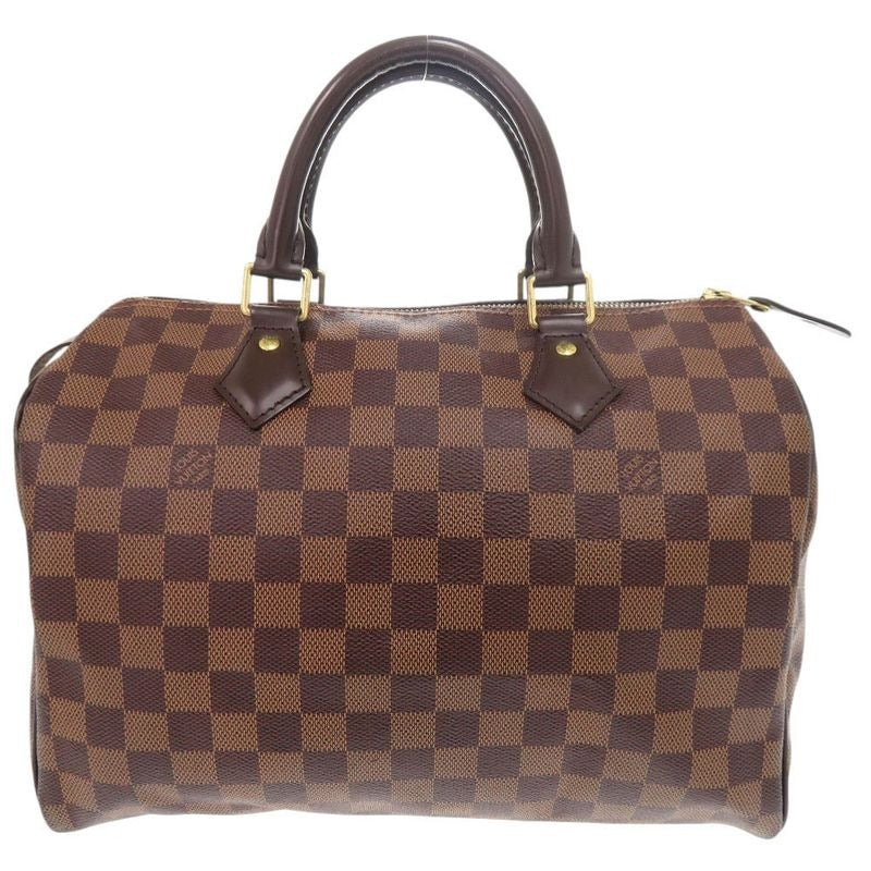 Louis Vuitton Speedy 30 Damier Ebene Brown Handbag 0029