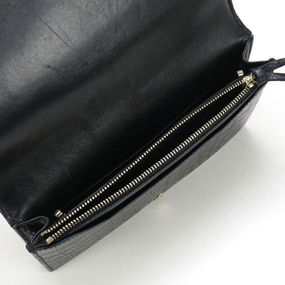 Balenciaga 444168 Chain Wallet Leather Women