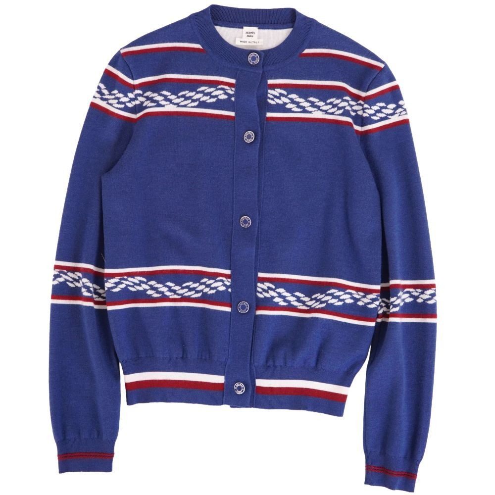 Hermes Cardigan Canoe Anchor Chain