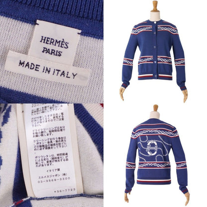 Hermes Cardigan Canoe Anchor Chain — view 7