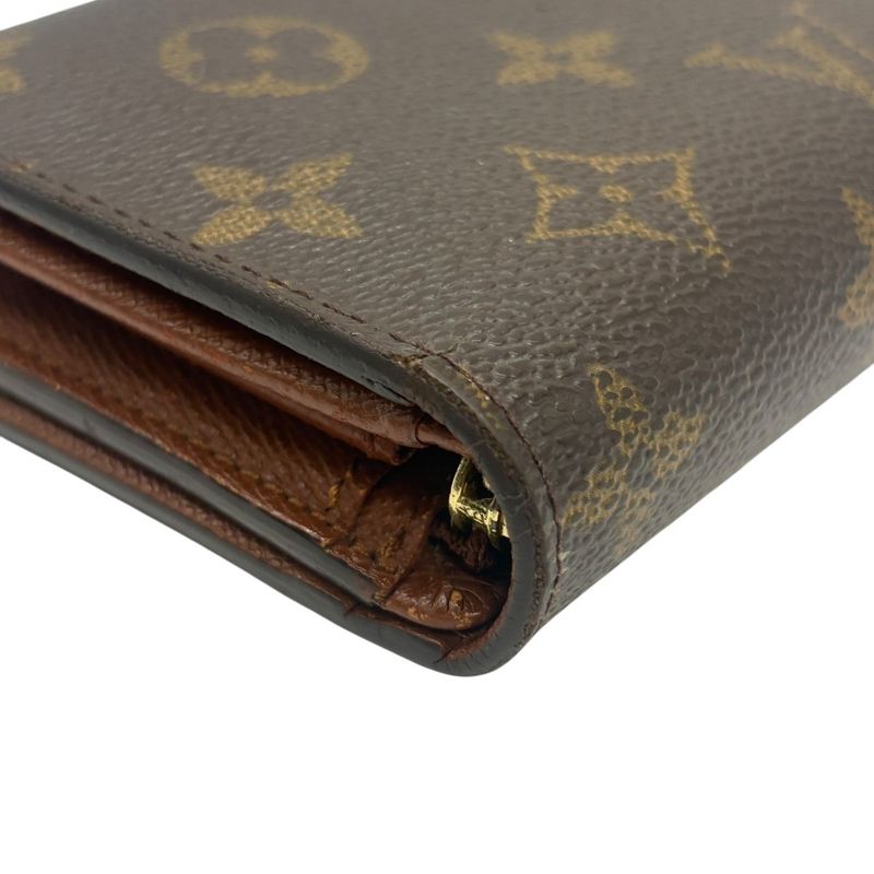 3146 Louis Vuitton Porte Monet Vieux Trésor Monogram M61730 Foldable Wallet