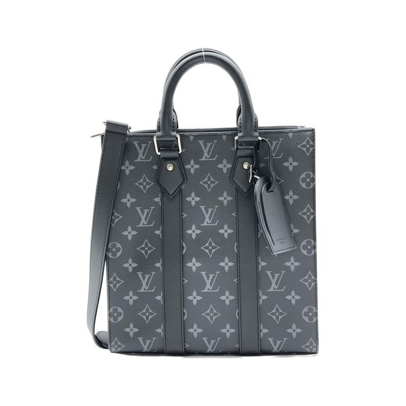 Louis Vuitton Monogram Eclipse Sac Plat Cross Bag