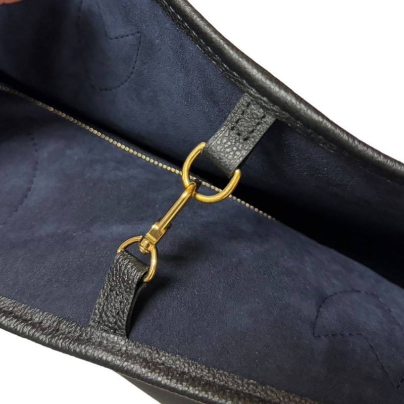 Louis Vuitton Neverfull MM Monogram Empreinte Tote Bag Monogram Empreinte