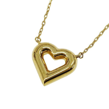 Louis Vuitton Necklace &V Heart Gold Accessory