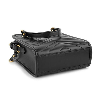 Gucci Shoulder Bag GG Marmont Black