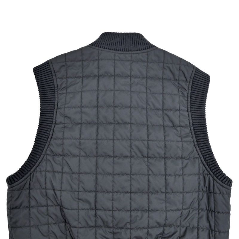 Hermes Quilted Nosleeve Bomba Jacket Black Size 36 Ladies' Women's