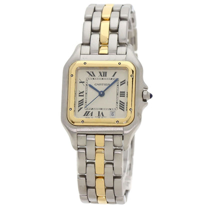 Cartier Panthère MM 1 Row Watch SS Yellow Gold Boys