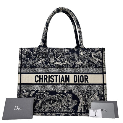 Dior Super Book Tote Toile de Jouy Medium
