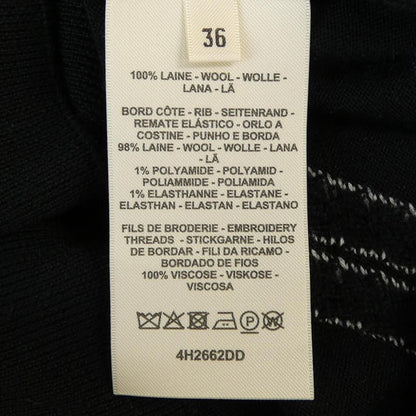 Hermes Horse Bit Mors a Jouet Knit Top Black Translucency — view 3