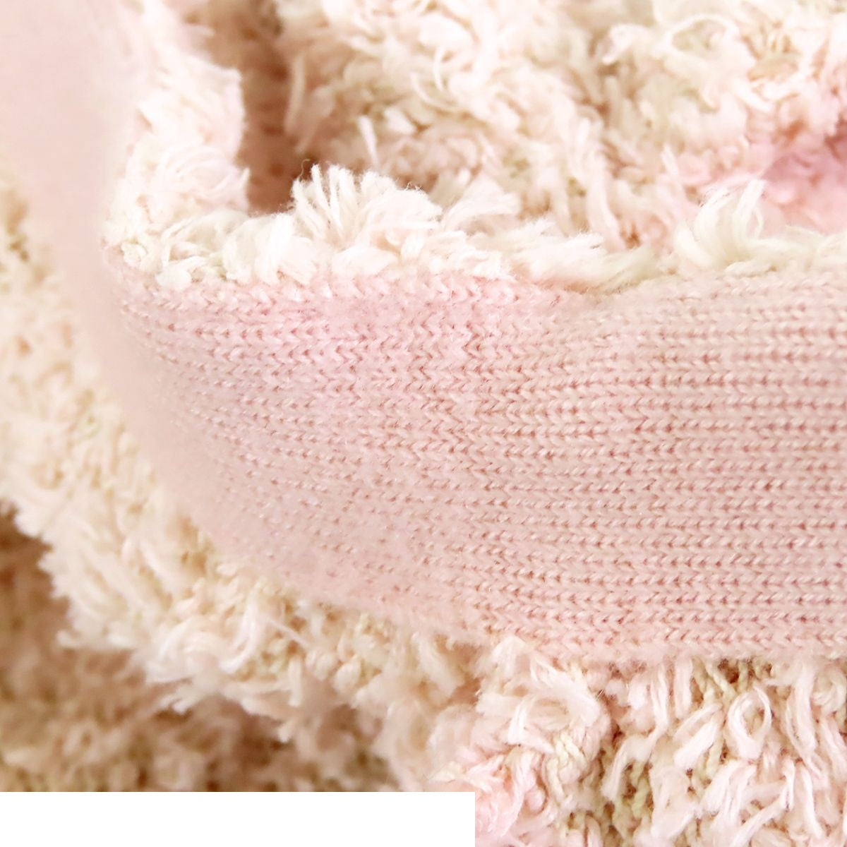 Chanel Mini Skirt Pale Pink Cotton 36 — view 6