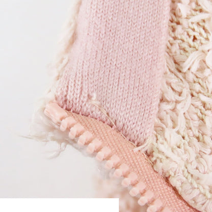 Chanel Mini Skirt Pale Pink Cotton 36 — view 7