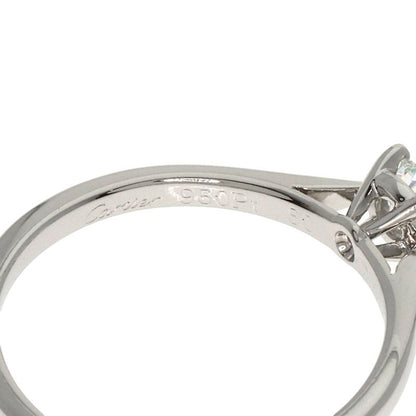 Cartier Solitaire Diamond Ring - Pt950 Ladies