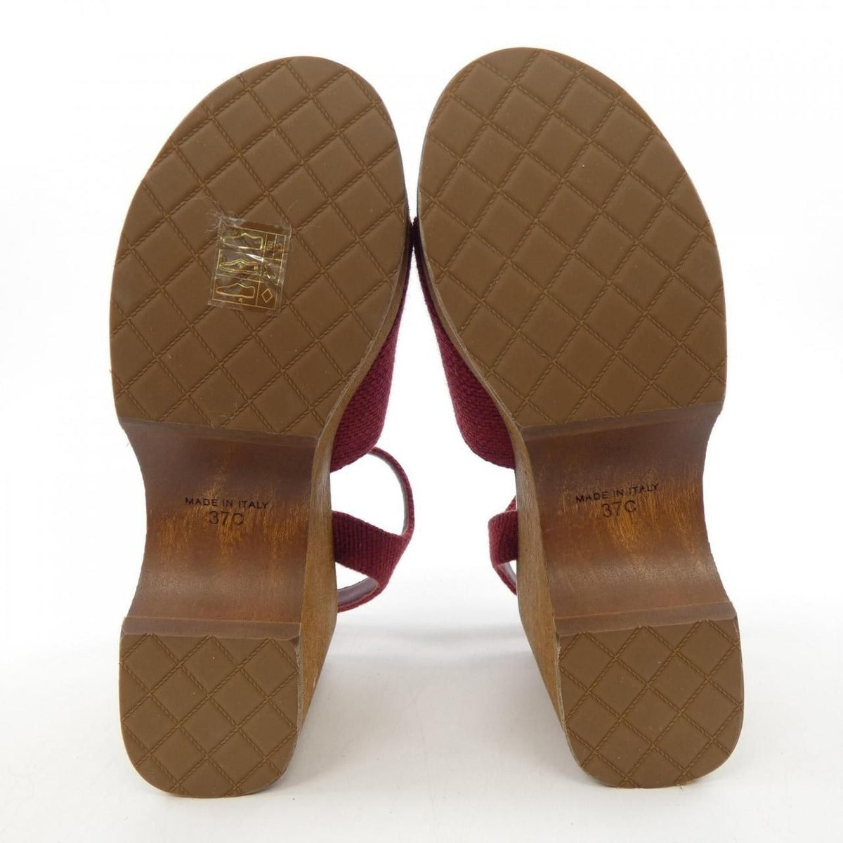 Chanel Sandals Red 37 — view 4