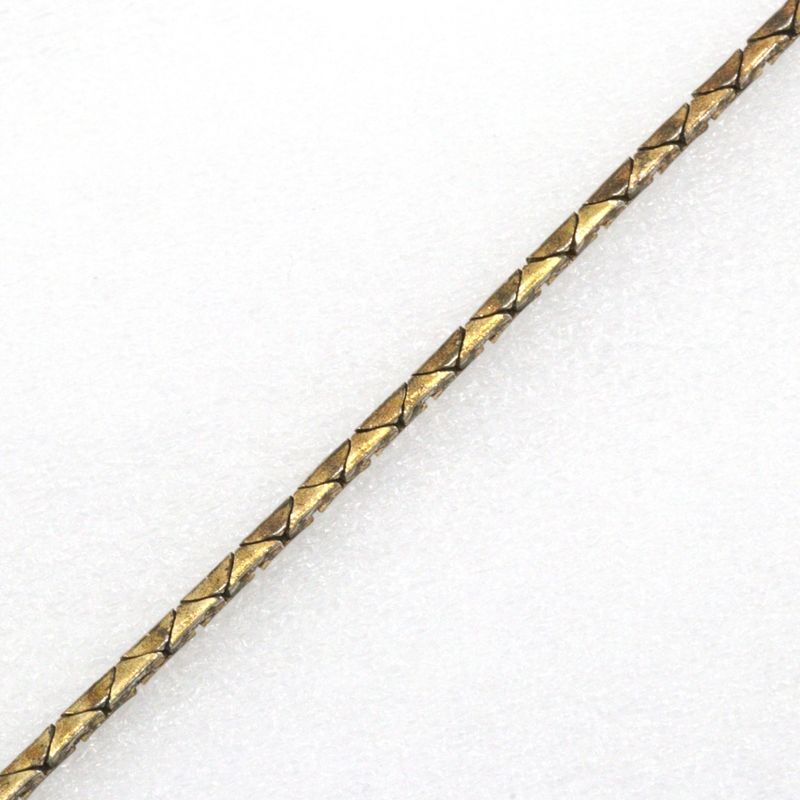 [dior] Christian Dior Heart Vintage Gold Plated And Rhinestone Ladies 6.7g