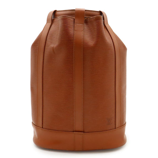 Louis Vuitton Epi Randonnee PM Shoulder Bag One Shoulder Drawstring Leather