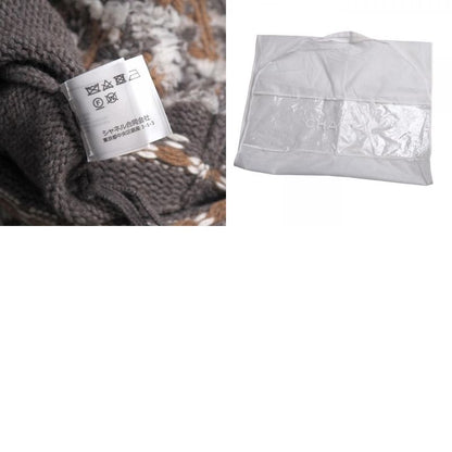 Chanel Dress Size 44 P62 Seventh Sleeve Flared Sleeves Knit Dress Gripore