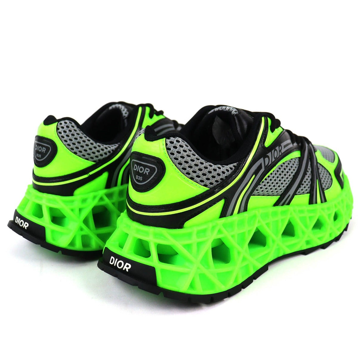 Dior Homme Nxxt Sneakers Limited 533 888 Technical Fabric Neon — view 7