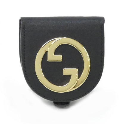 Gucci Coin Case Leather Black