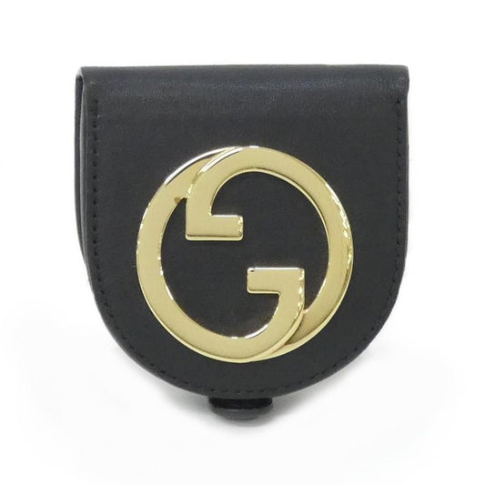 Gucci Coin Case Leather Black