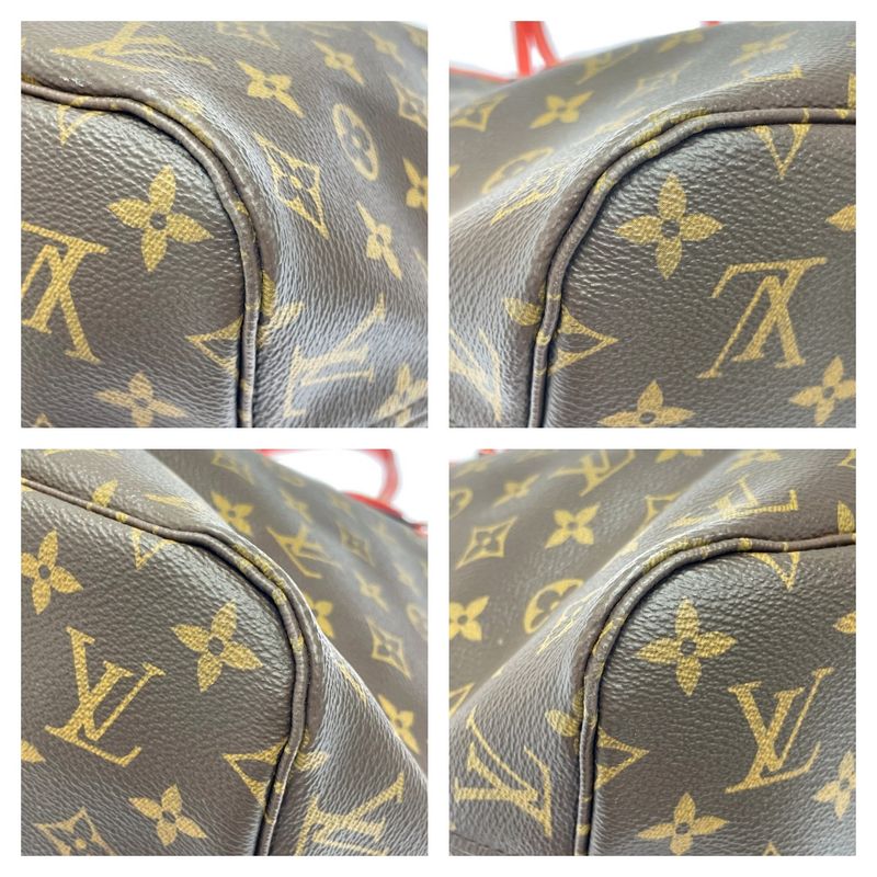 Louis Vuitton M41663 Monogram PVC Neverfull MM Totem Brown 365183 Shoulder Bag