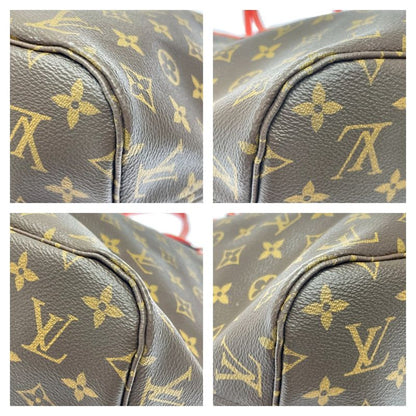 Louis Vuitton M41663 Monogram PVC Neverfull MM Totem Brown 365183 Shoulder Bag