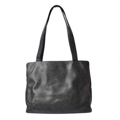 Chanel Tote A4 Caviar Leather Black