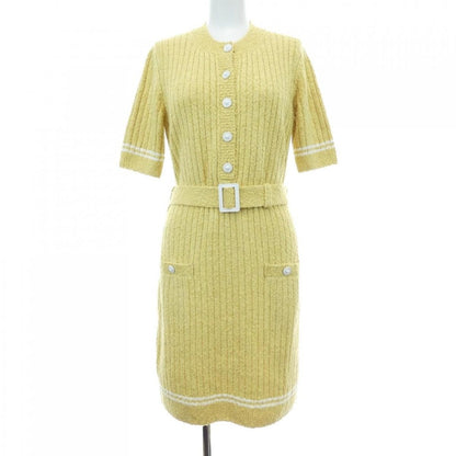 Chanel Dress Yellow