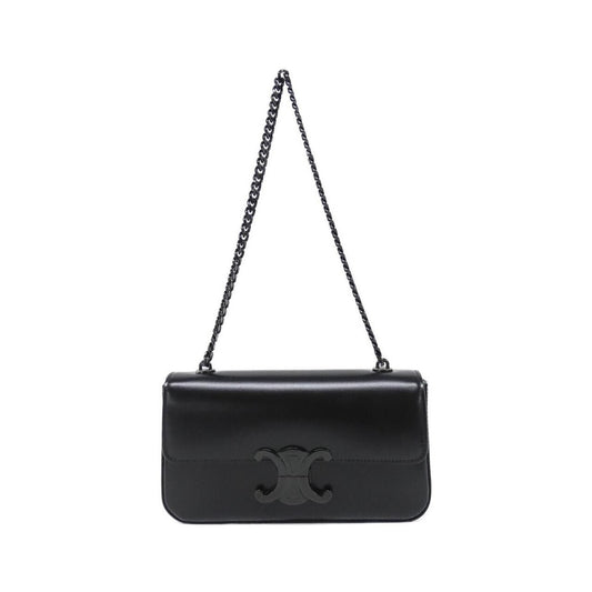 Celine Chain Shoulder Bag Claude Black