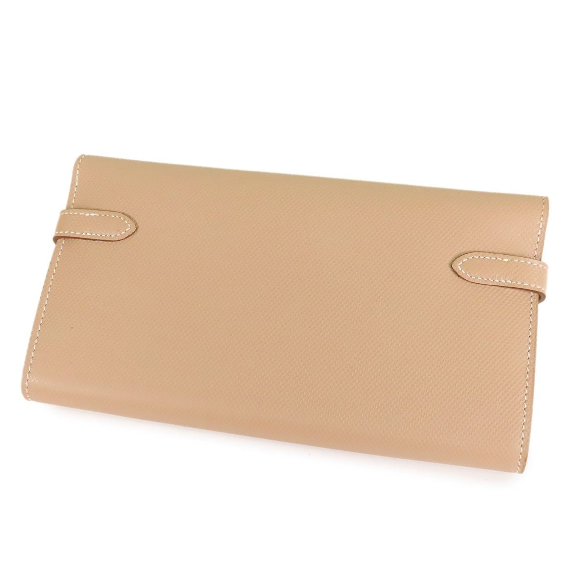 Hermes Kelly Wallet Argil Gold Grand — view 2