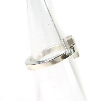 Tiffany & Co T Square Ring Ag925 Accessory Ring Silver Size Approx 9 With Box