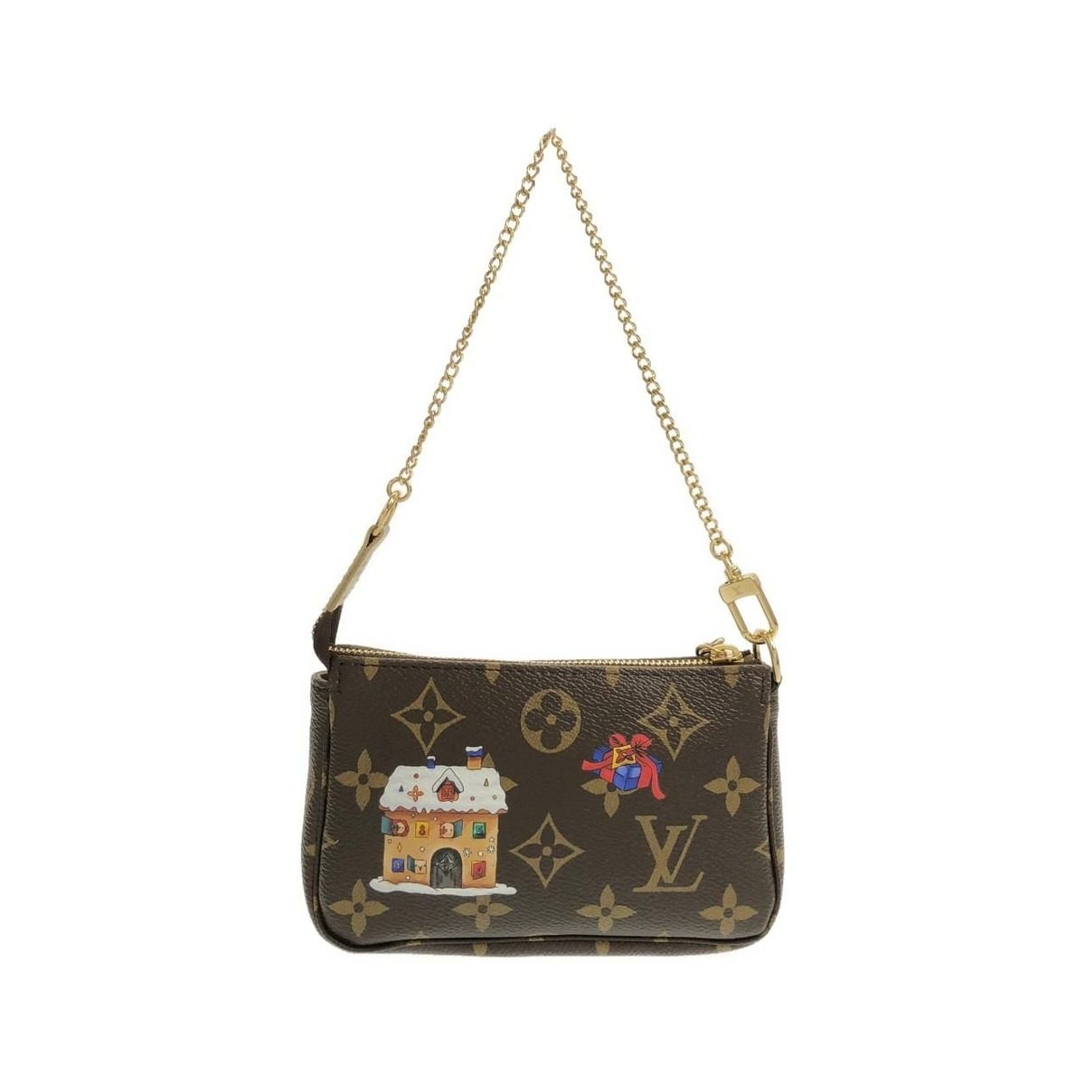 Louis Vuitton Monogram Mini Pochette Pouch — view 2